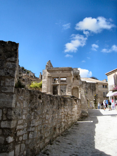 the village of Les Baux de Provence