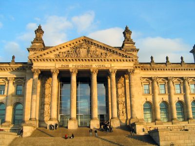 The Reichstag in Berlin