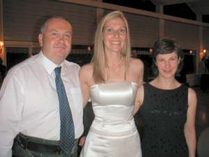 John, Christine and Fiona