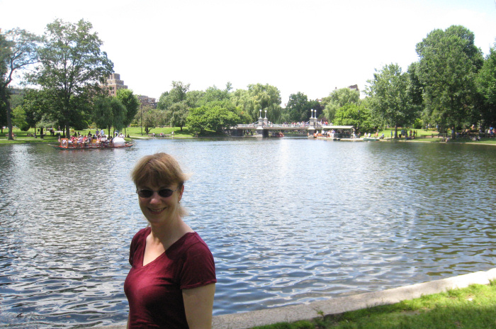 Boston public garden