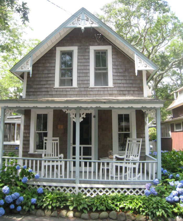 Gingerbread cottages, Oak Bluffs, Martha's Vineyard