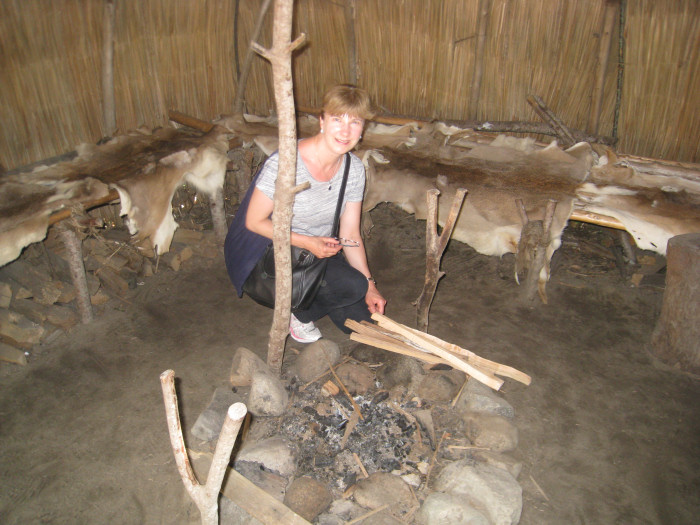 Native American village at the Plimoth Plantation, Plymouth