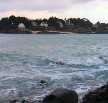 along the shore at Saint-Briac sur Mer, Brittany
