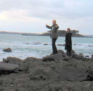 Around the rugged rocks the ragged rascal ran. St Briac sur Mer, Brittany