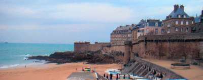 Saint Malo beach