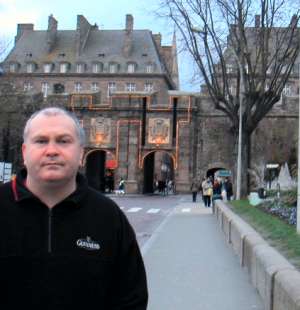 We enter the city walls at St Malo