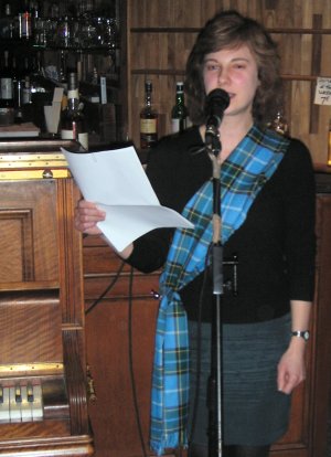 poetry on Burns Nights