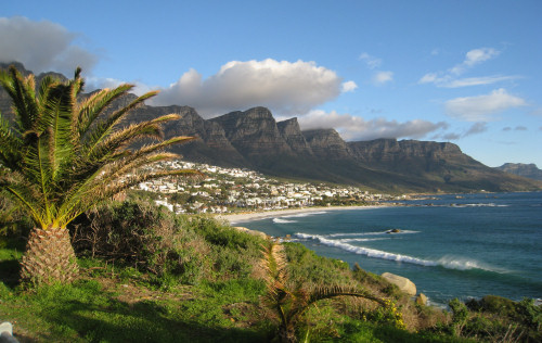 Camps Bay with the Twelve Apostles