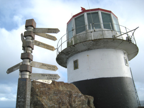 lighthouse at Cape Point, South Africa