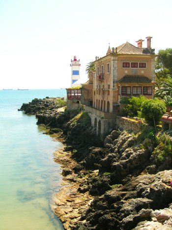 Lighthouse at Cascais, Portugal