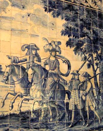 tiles adorn many a Portuguese building