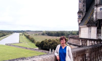 Fiona at Château de Chambord in the Loire Valley.