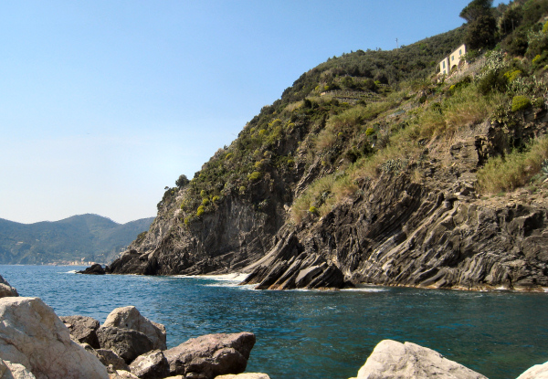 Vernazza looking across to Monterosso