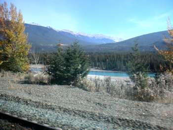 view from the train