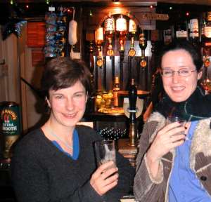 Jan and Fiona in Shepherd's Market