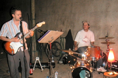 performing for the audience