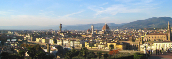 view of Florence, Italy