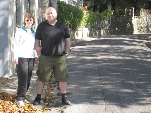 John & Fiona in Florence