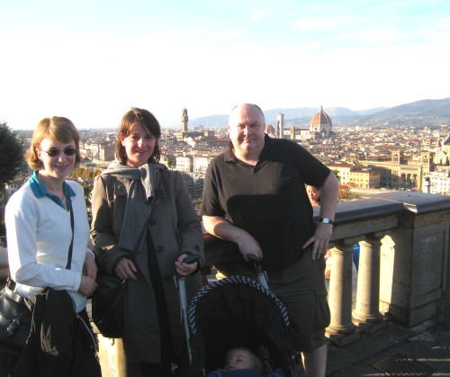 Fiona, April, Gabriel & John