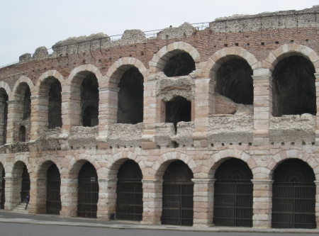 Roman amphitheatre in Verona