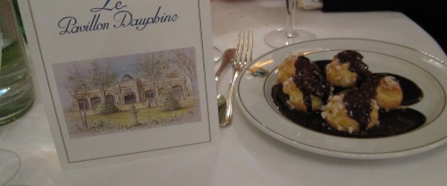 profiteroles, yummy!
