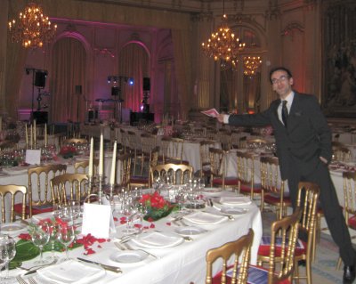 Farid's ready for dinner