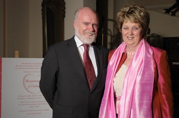 Mary and Gerry arrive at the gala
