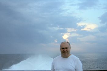 John looks forward to his holiday on Guernsey