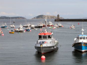 Harbour at Saint Peter Port, Guernsey