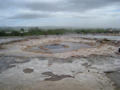 Strokkur hot spring, Iceland