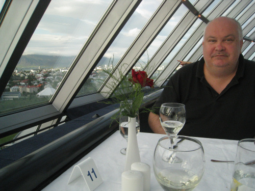 Perlan revolving restaurant, Reykjavik