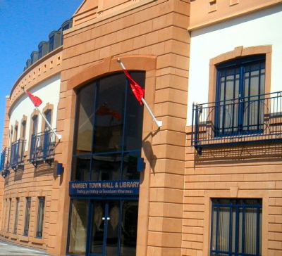 Ramsey town hall and library