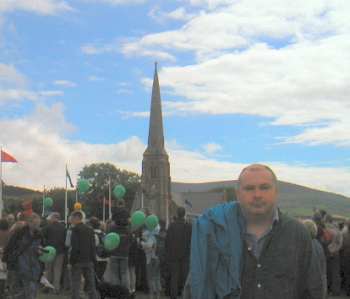 John at St John's church, Isle of Man