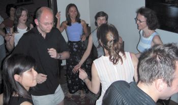 another night of dancing around Joel's living room