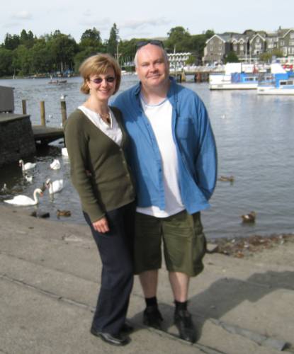 Fiona & John at Lake Windermere
