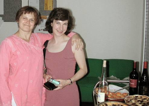 Caroline and me