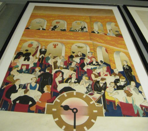 "Supper" London Transport Poster 1938