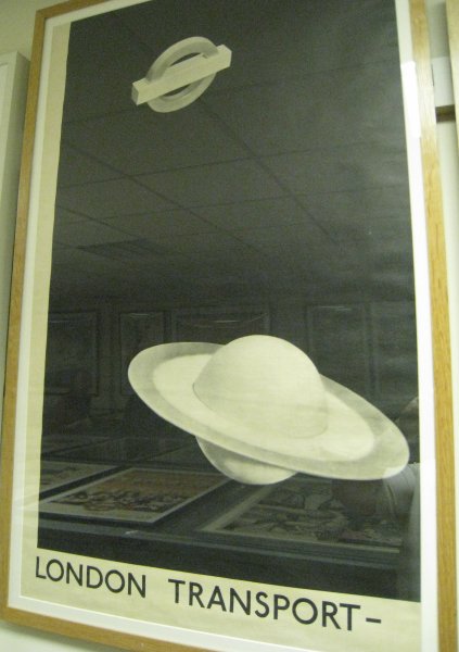 Man Ray designed posters for London Transport