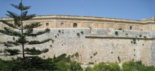 city walls of Mdina, Malta