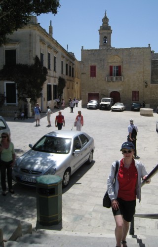 Fiona explores Mdina