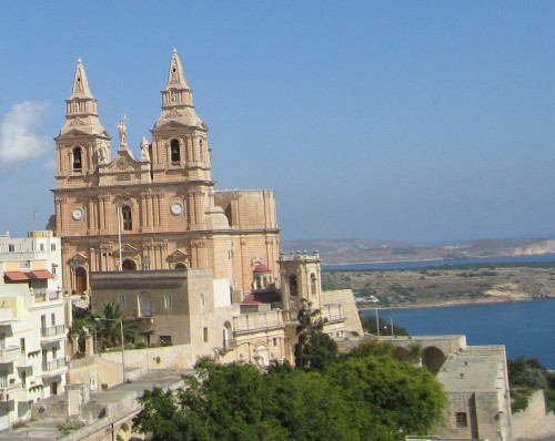 Mellieha village, Malta