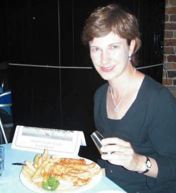 Fish 'n' chips! Fantastic!