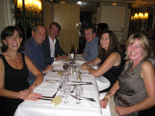 Catherine, Pierre, Eric, Hugh, Paschale and Cliodhna
