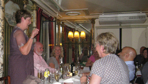 Mary shared some amusing memories