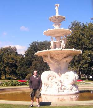 John at the Carlton Gardens, Melbourne