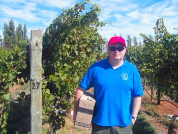 John at Jamieson's Run winery, Coonawarra, South Australia
