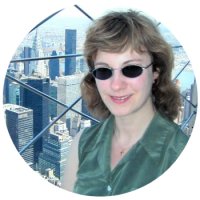 Fiona at the Empire State Building New York