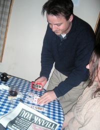 Gareth, a master of card tricks
