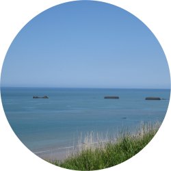 Mulberry Harbour, Arromanches, Normandy 
