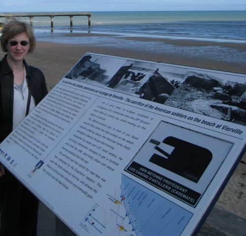 Omaha beach. D-Day landings